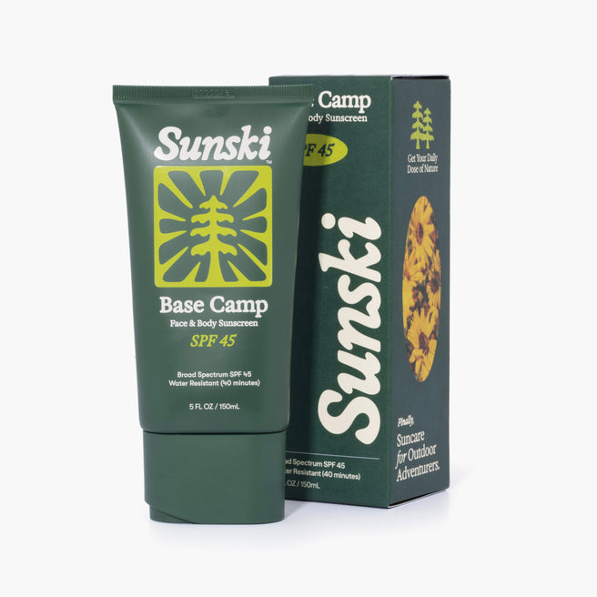 Base Camp SPF 45 Sunscreen - 5 Fl oz / 150 mL - Base Camp SPF 45 sunscreen packaging 