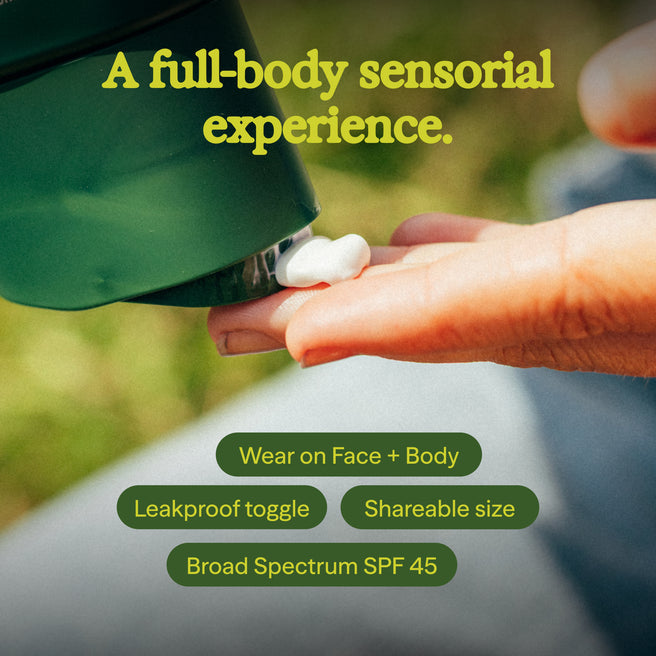 Base Camp SPF 45 Sunscreen - 5 Fl oz / 150 mL - A full body sensorial experience