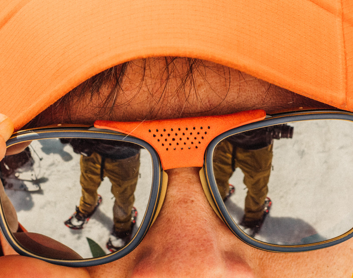 super close up ferrata orange centerpiece