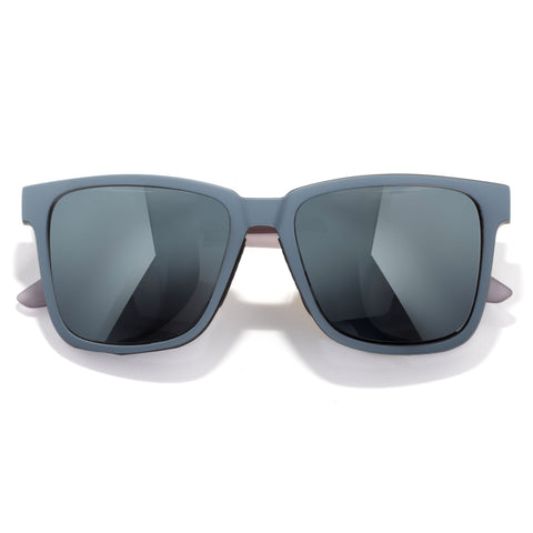 Couloir - Storm Silver Cat 4 - Sunglasses with gray frames and dark lenses on a white background