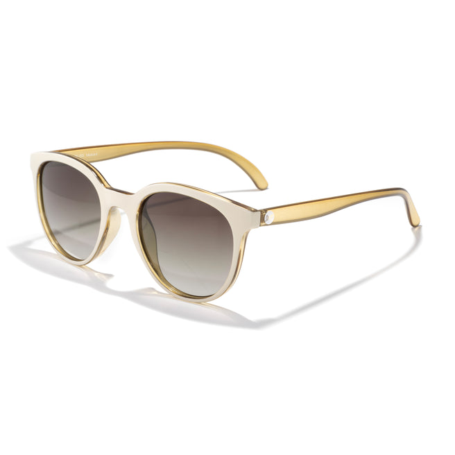 white sunglasses on a white background