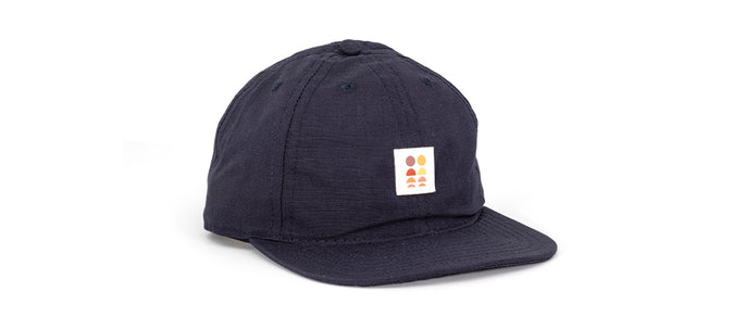 Sun Up Hat - Navy - sunski sun up hat navy three quarter angle