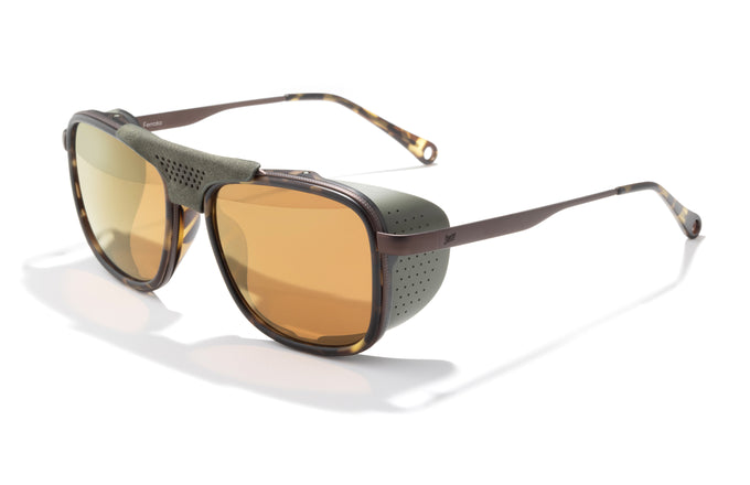 sunski ferrata olive sun shields on sunglasses