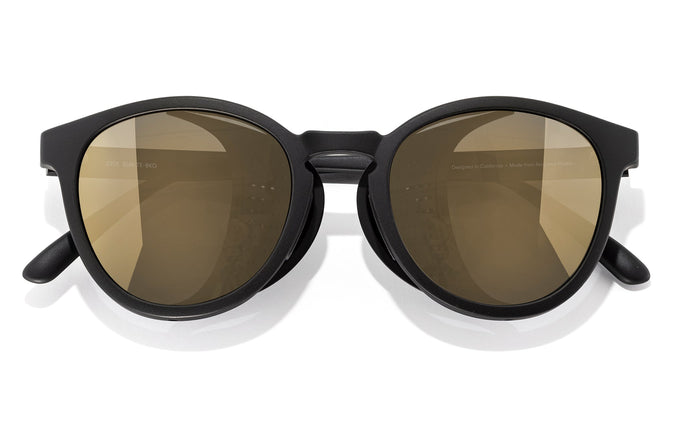 sunski tera black gold front angle
