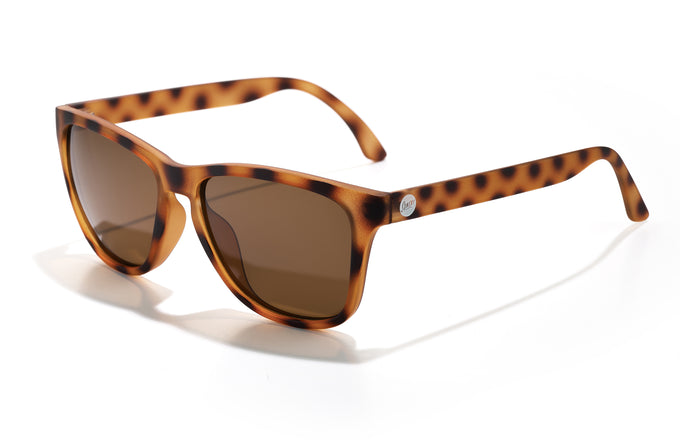 sunski mini madrona tortoise brown three quarter angle