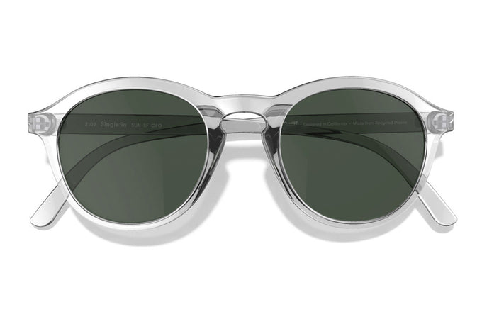 sunski singlefin clear forest front angle