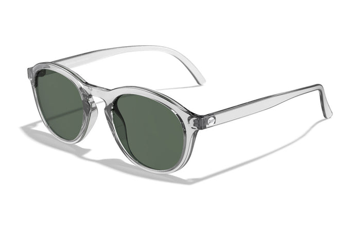 sunski singlefin clear forest three quarter angle